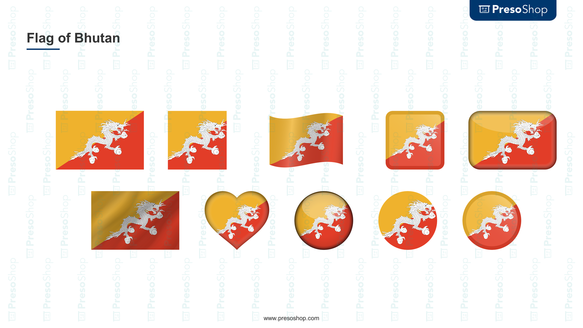 download flag of bhutan