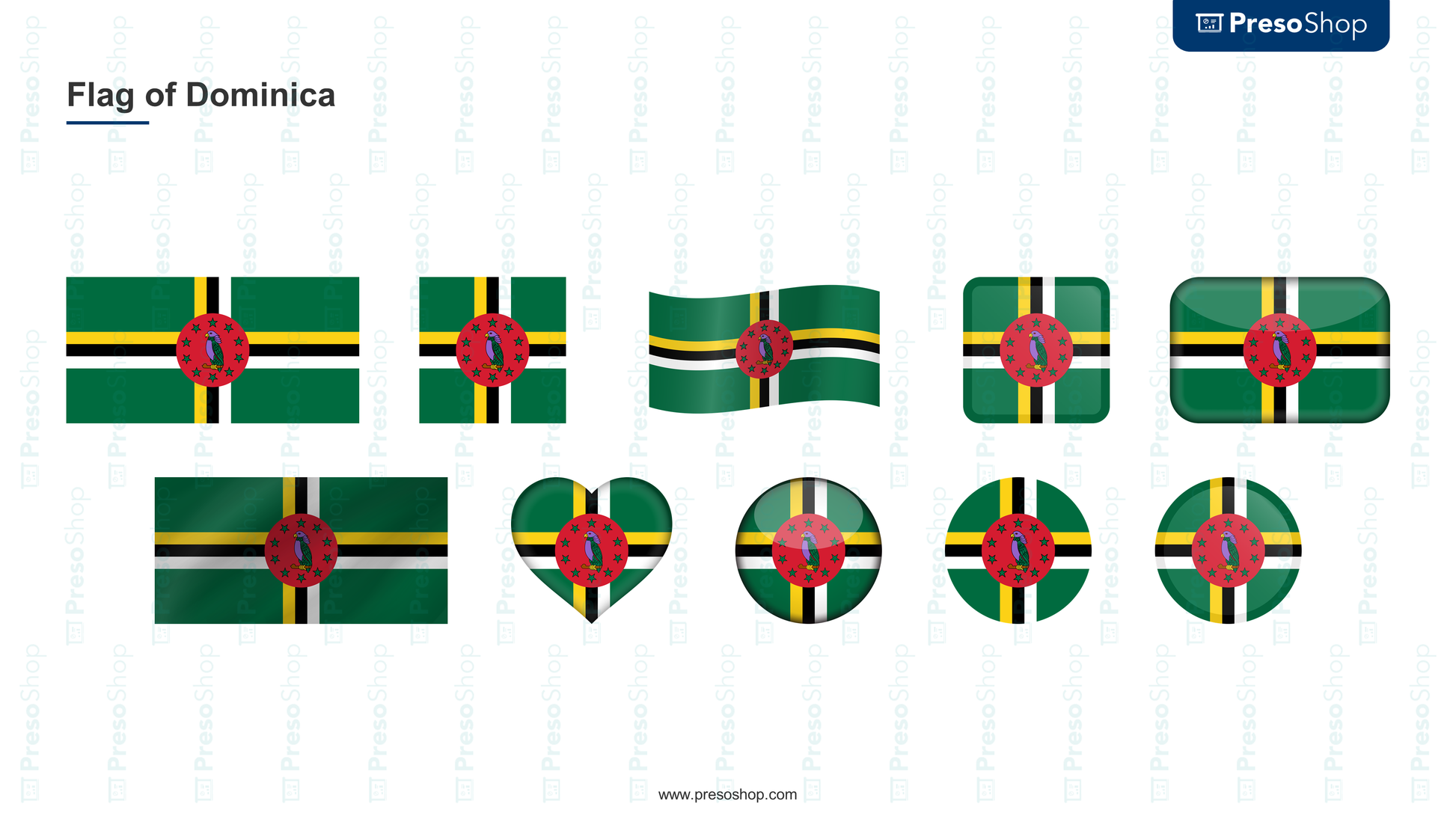 download flag of dominica