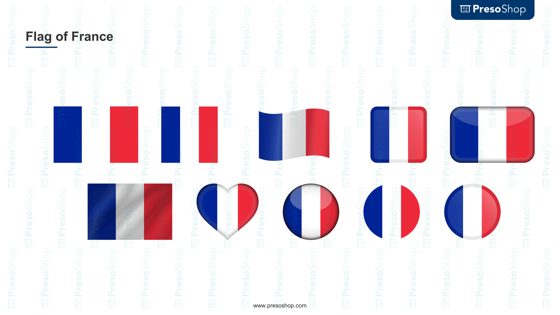 download flag of france