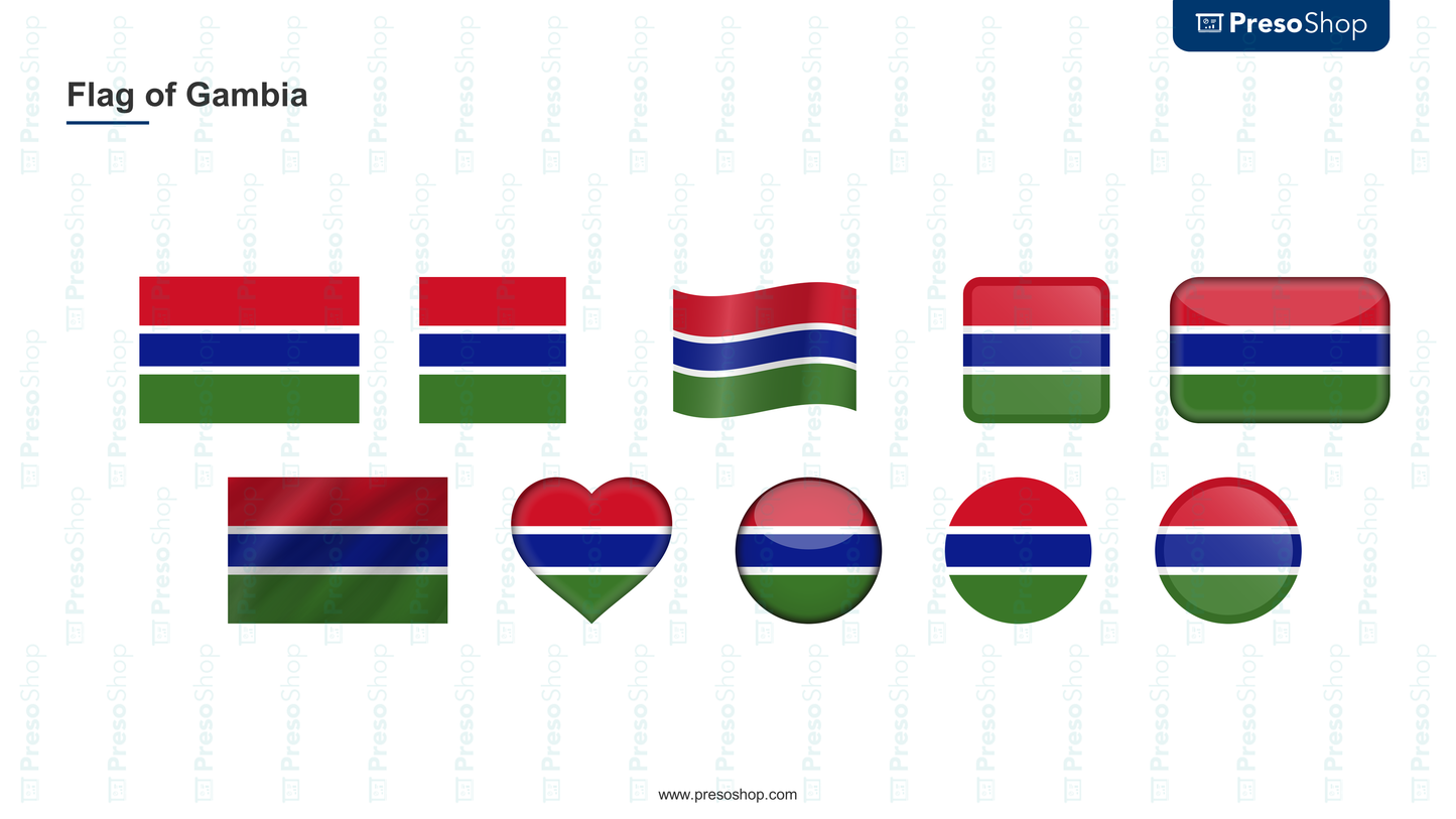 download flag of gambia