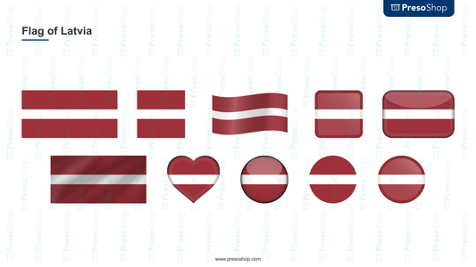 download flag of latvia