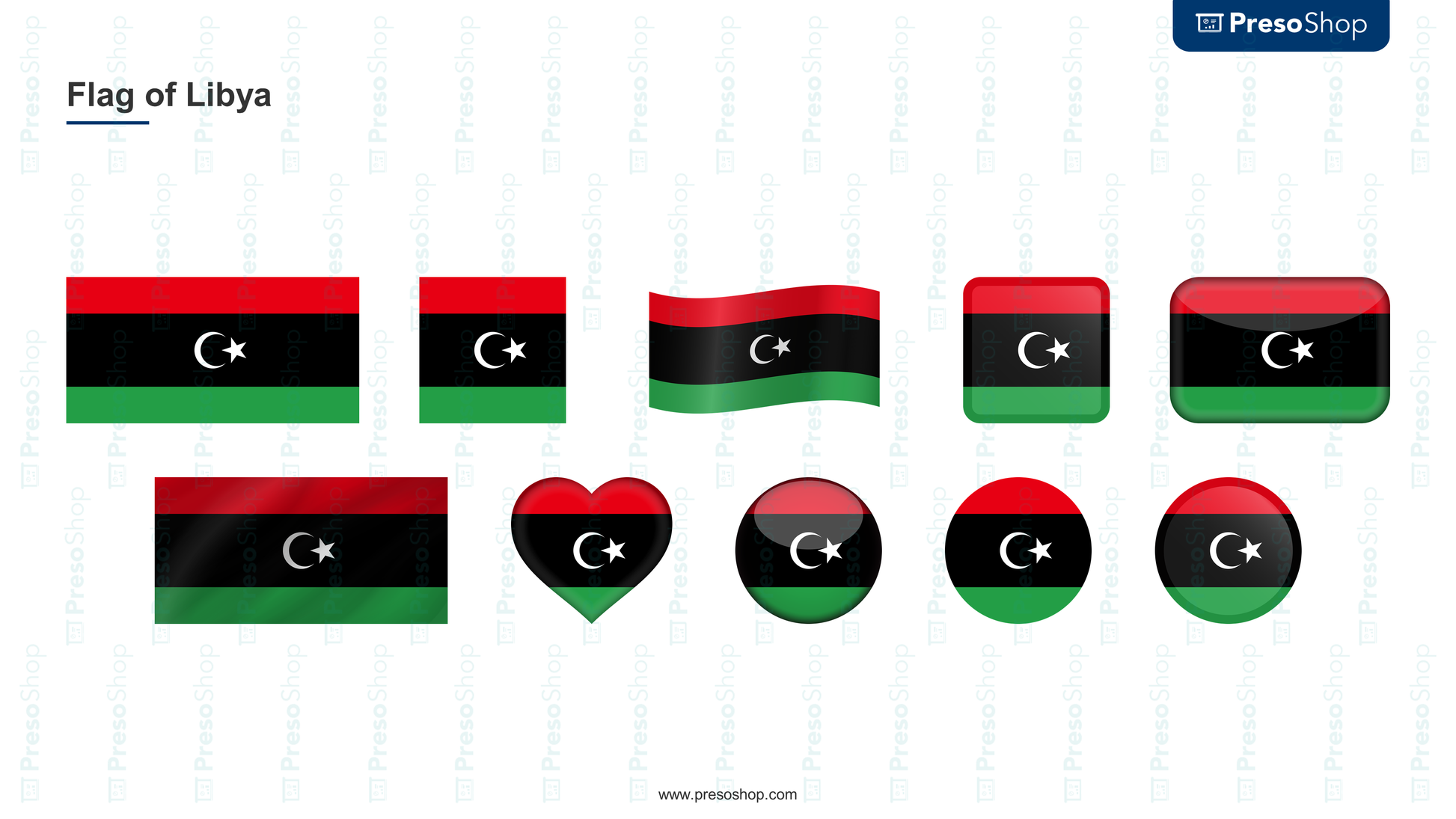 download flag of libya