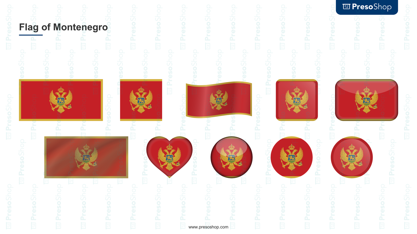 download flag of montenegro