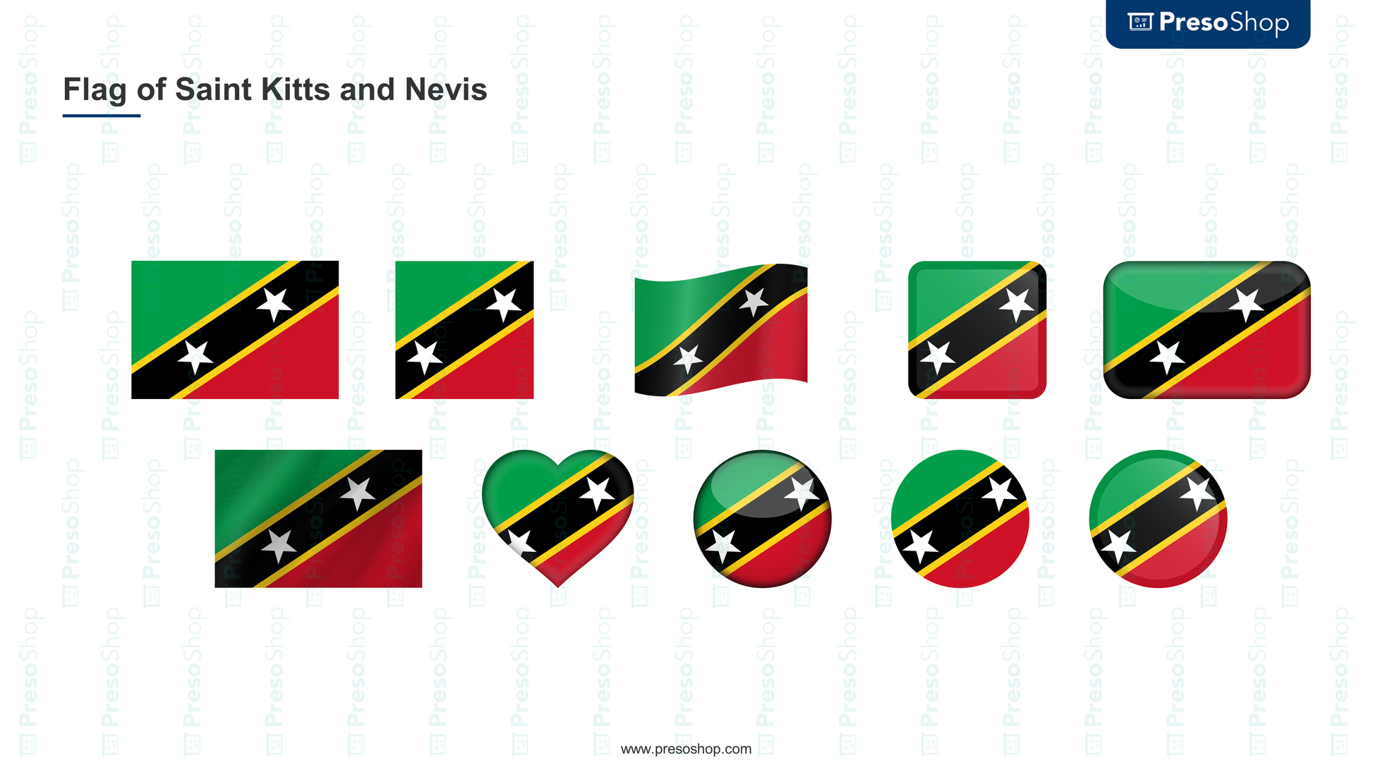 download flag of saint kitts and nevis