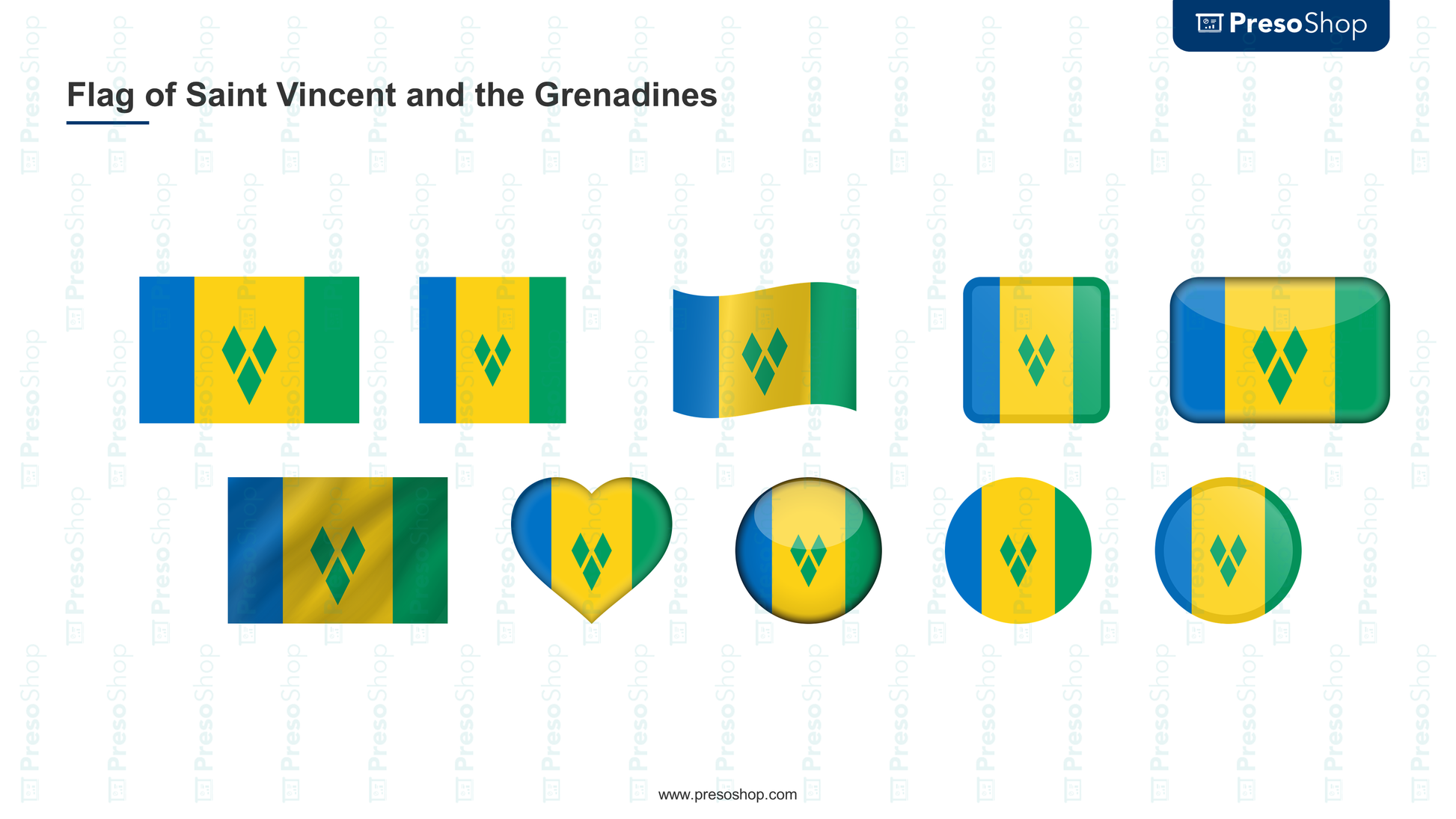 download flag of saint vincent and the grenadines