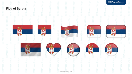 download flag of serbia